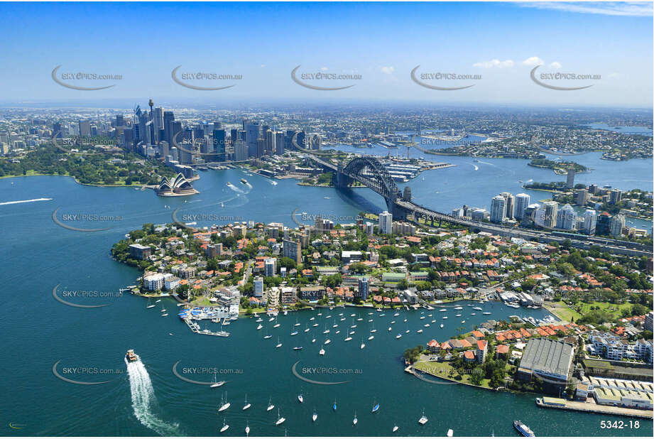 Aerial Photo Kirribilli Aerial Photography