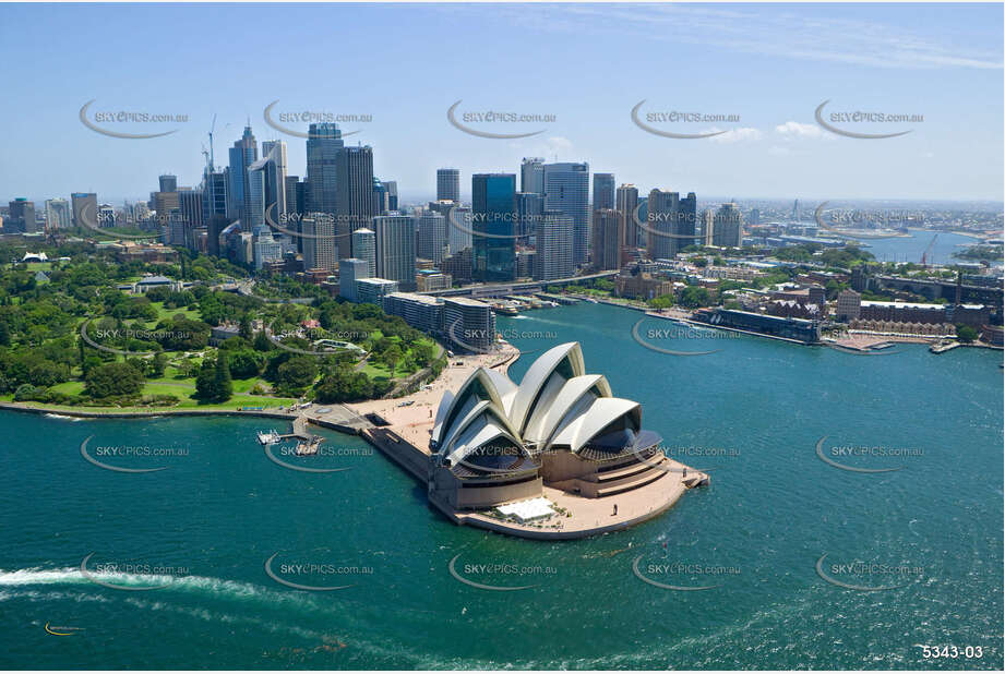 Aerial Photo The Opera House Sydney Aerial Photography