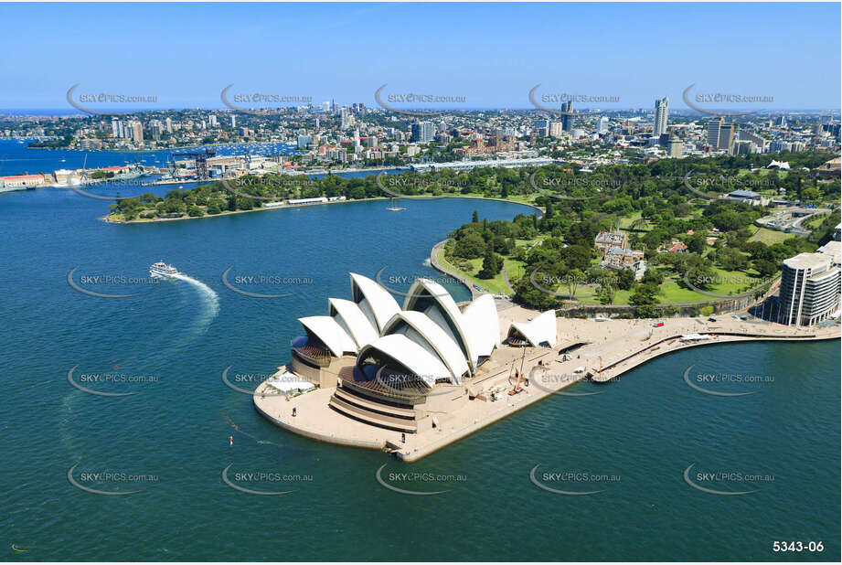 Aerial Photo The Opera House Sydney Aerial Photography