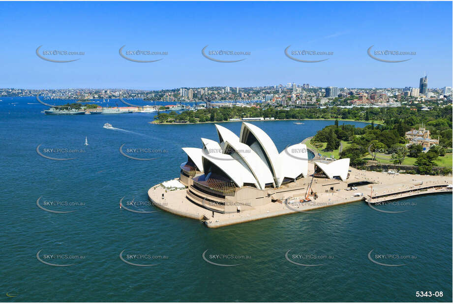 Aerial Photo The Opera House Sydney Aerial Photography