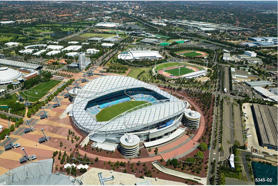 Aerial Photo Telstra Stadium Aerial Photography
