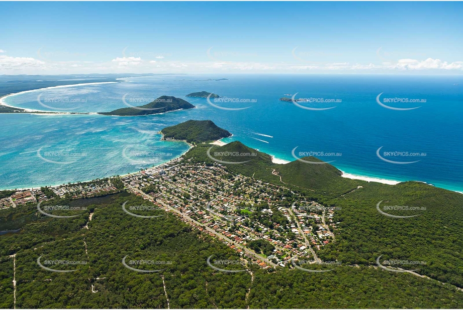 Aerial Photo Shoal Bay NSW Aerial Photography