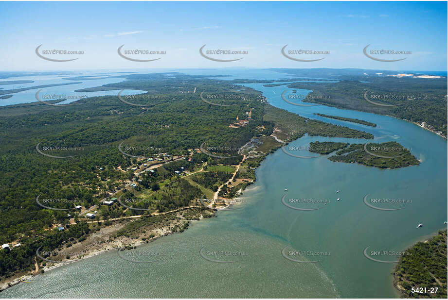 Aerial Photo Karragarra Island QLD Aerial Photography
