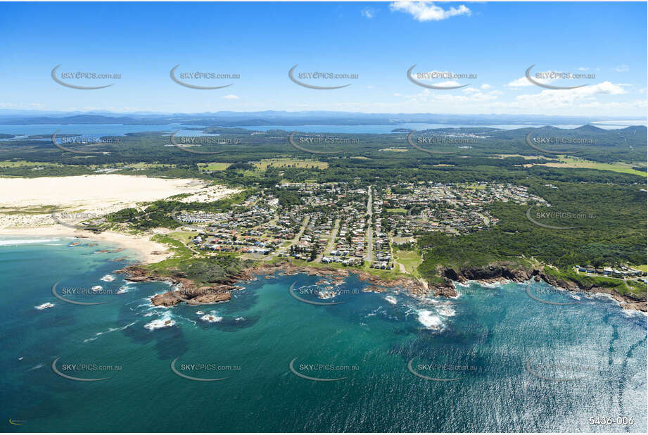 Aerial Photo Anna Bay NSW Aerial Photography