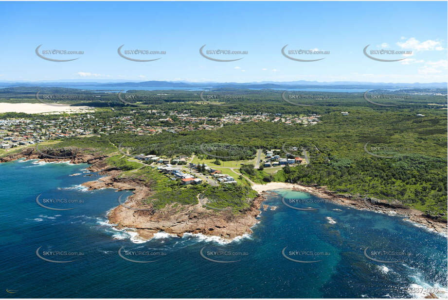 Aerial Photo Fishermans Bay NSW Aerial Photography