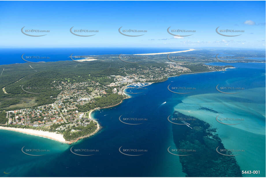 Aerial Photo Nelson Bay NSW Aerial Photography