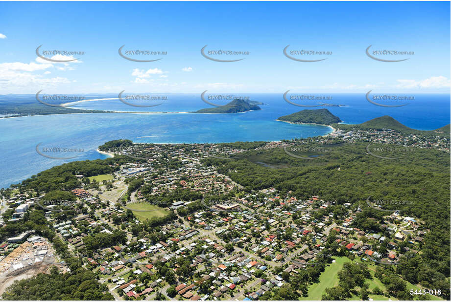 Aerial Photo Nelson Bay NSW Aerial Photography