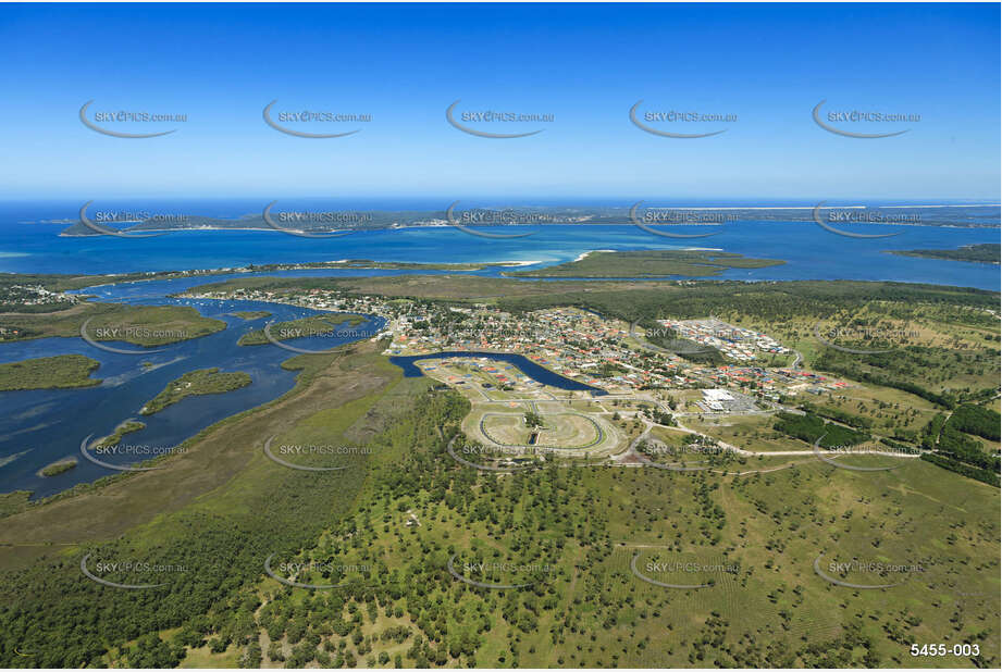 Aerial Photo Tea Gardens NSW Aerial Photography