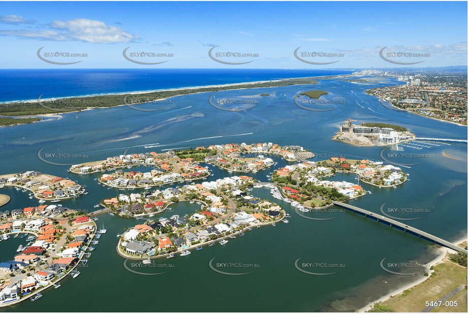 Aerial Photo Sovereign Island QLD Aerial Photography