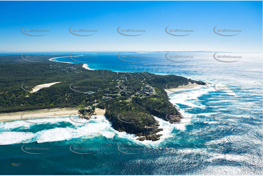 Aerial Photo Point Lookout, North Stradbroke Island QLD Aerial Photography