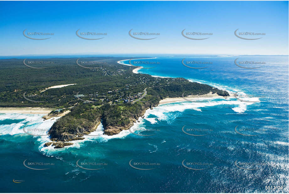 Aerial Photo Point Lookout, North Stradbroke Island QLD Aerial Photography