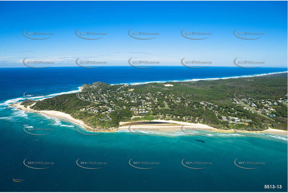 Aerial Photo Point Lookout, North Stradbroke Island QLD Aerial Photography