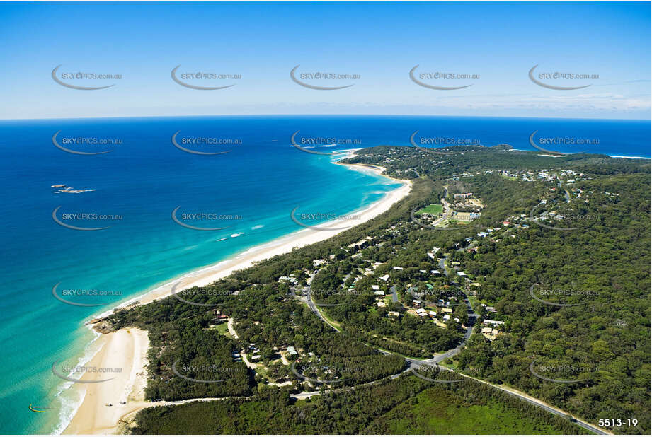 Aerial Photo Point Lookout, North Stradbroke Island QLD Aerial Photography