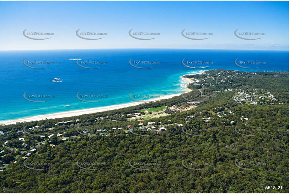 Aerial Photo Point Lookout, North Stradbroke Island QLD Aerial Photography