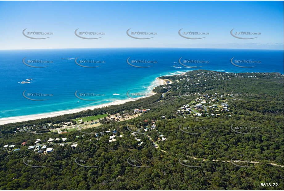 Aerial Photo Point Lookout, North Stradbroke Island QLD Aerial Photography