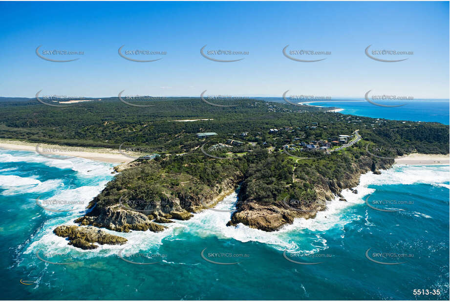 Aerial Photo Point Lookout, North Stradbroke Island QLD Aerial Photography