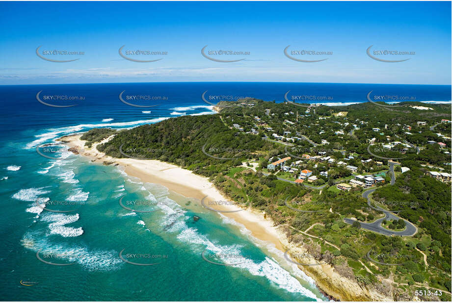 Aerial Photo Point Lookout, North Stradbroke Island QLD Aerial Photography