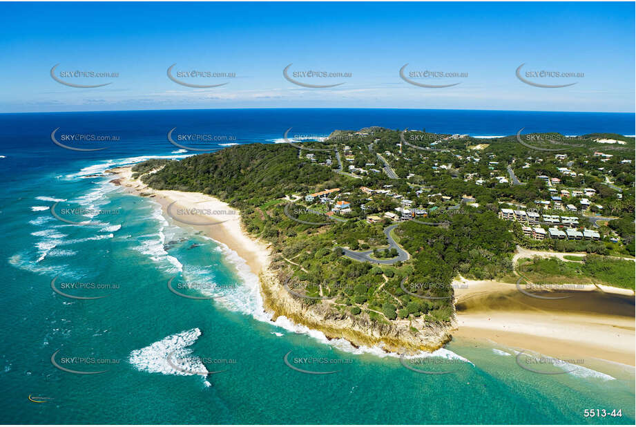 Aerial Photo Point Lookout, North Stradbroke Island QLD Aerial Photography