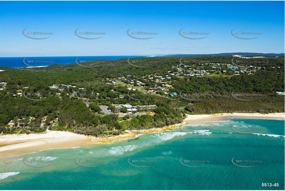 Aerial Photo Point Lookout, North Stradbroke Island QLD Aerial Photography