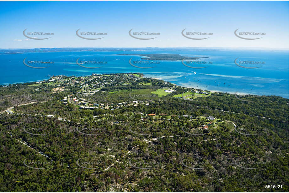 Aerial Photo Dunwich, North Stradbroke Island QLD Aerial Photography