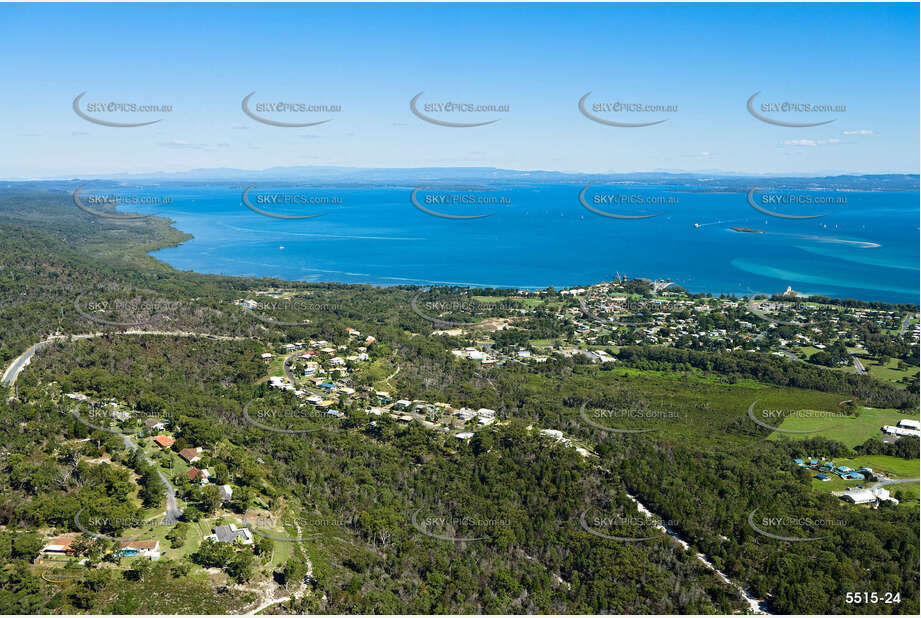 Aerial Photo Dunwich, North Stradbroke Island QLD Aerial Photography