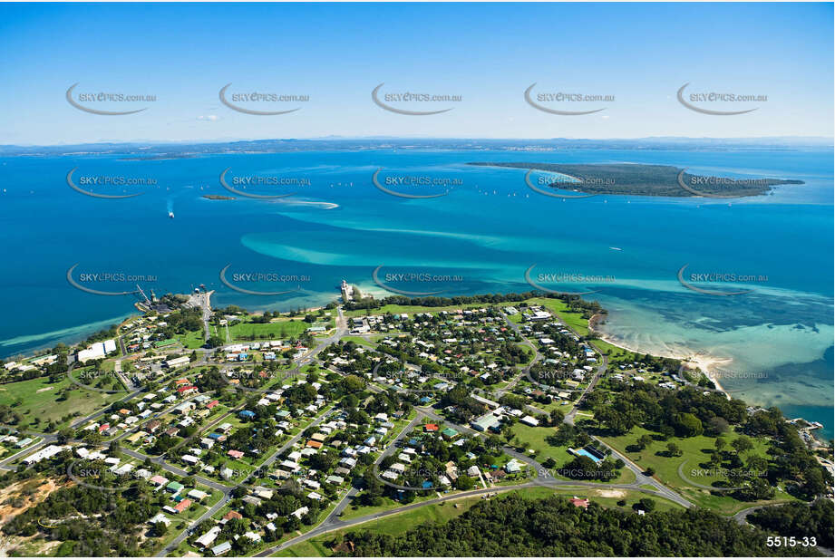 Aerial Photo Dunwich, North Stradbroke Island QLD Aerial Photography