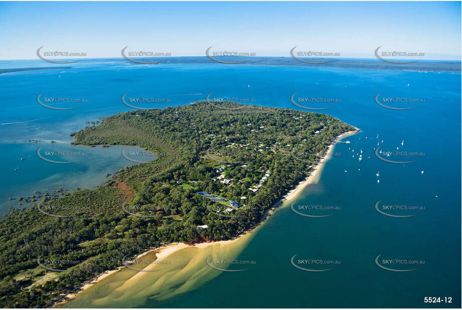 Aerial Photo Coochiemudlo Island QLD Aerial Photography