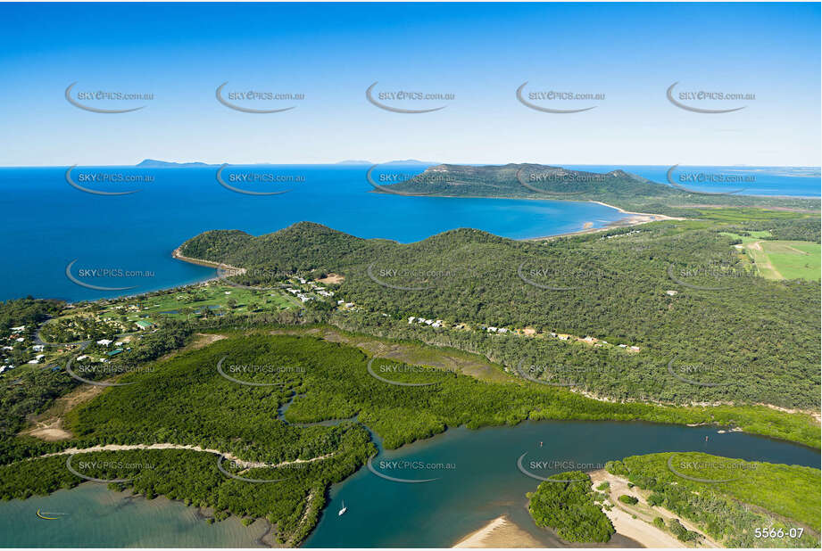 Aerial Photo Haliday Bay QLD Aerial Photography