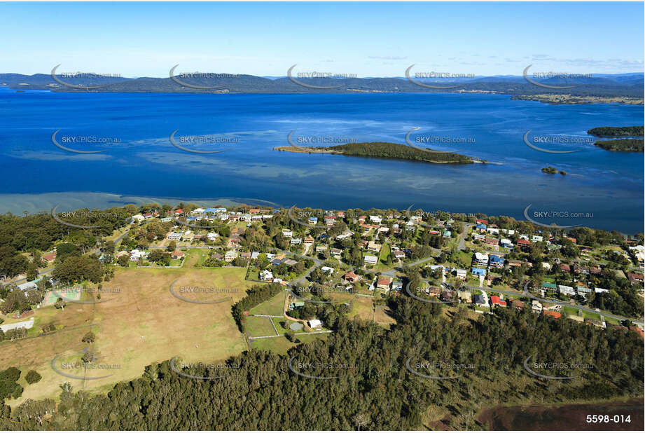 Aerial Photo Green Point & Wallis Lake NSW Aerial Photography