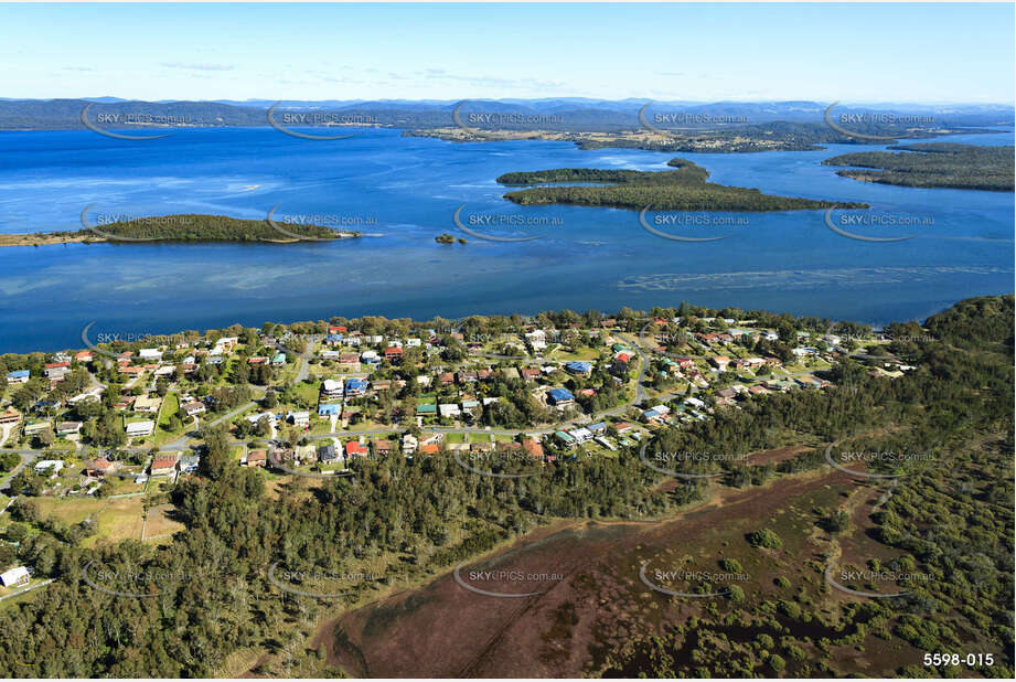 Aerial Photo Green Point & Wallis Lake NSW Aerial Photography