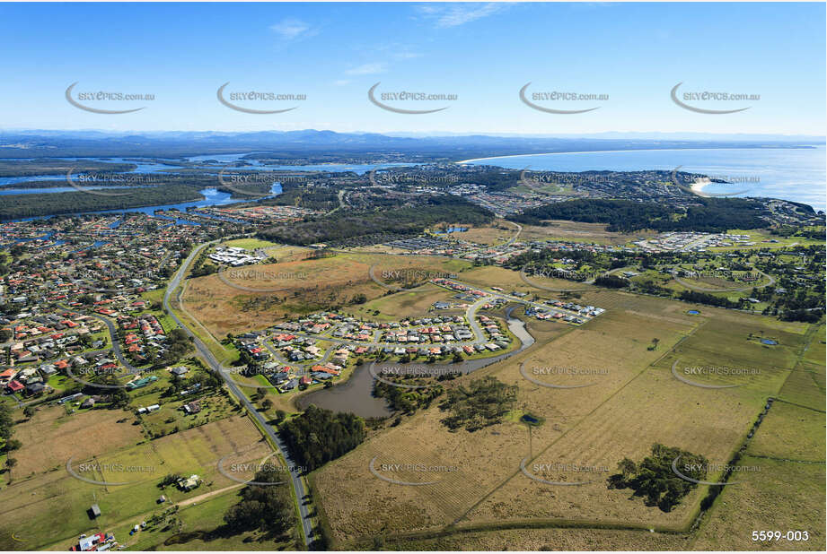 Aerial Photo Pipers Bay Forster NSW Aerial Photography
