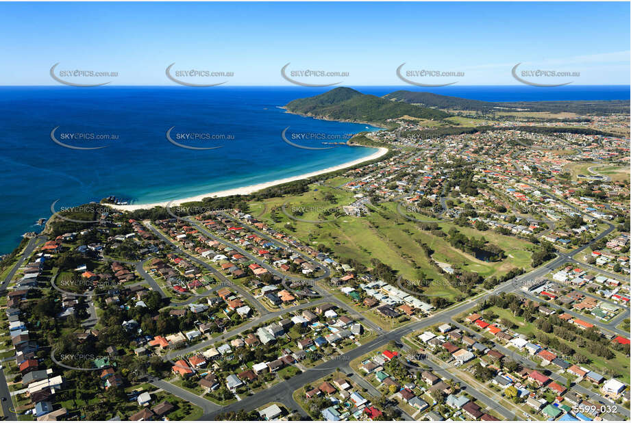 Aerial Photo Pipers Bay Forster NSW Aerial Photography