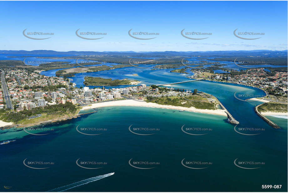 Aerial Photo Pipers Bay Forster NSW Aerial Photography