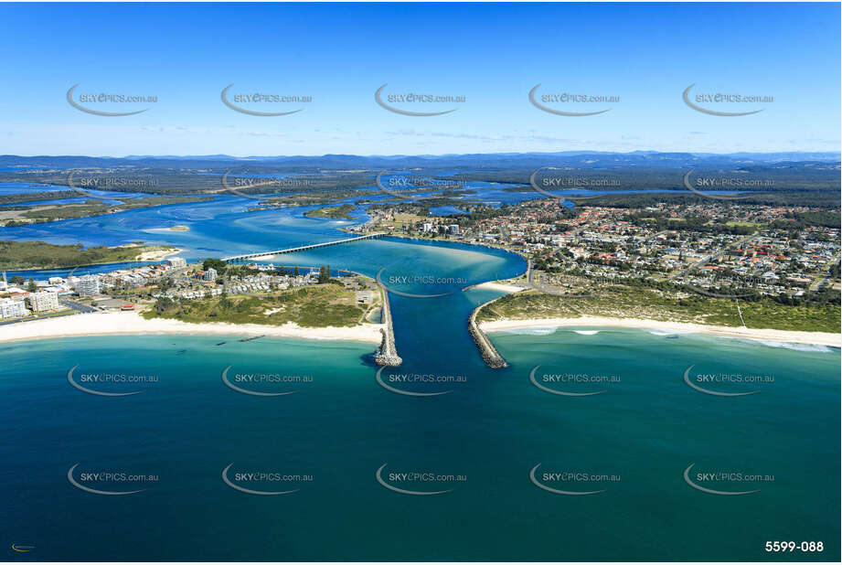 Aerial Photo Pipers Bay Forster NSW Aerial Photography