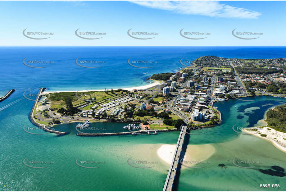 Aerial Photo Pipers Bay Forster NSW Aerial Photography