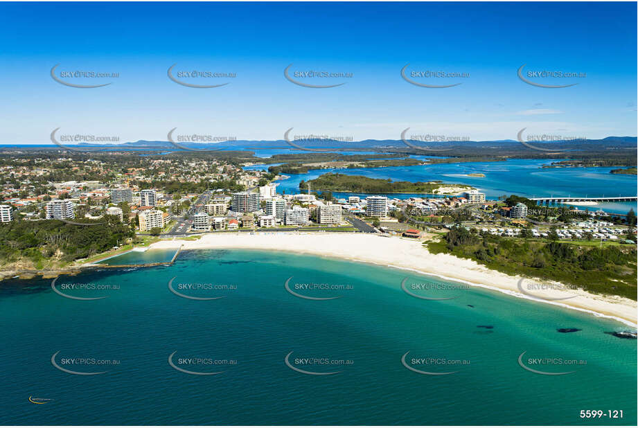 Aerial Photo Pipers Bay Forster NSW Aerial Photography