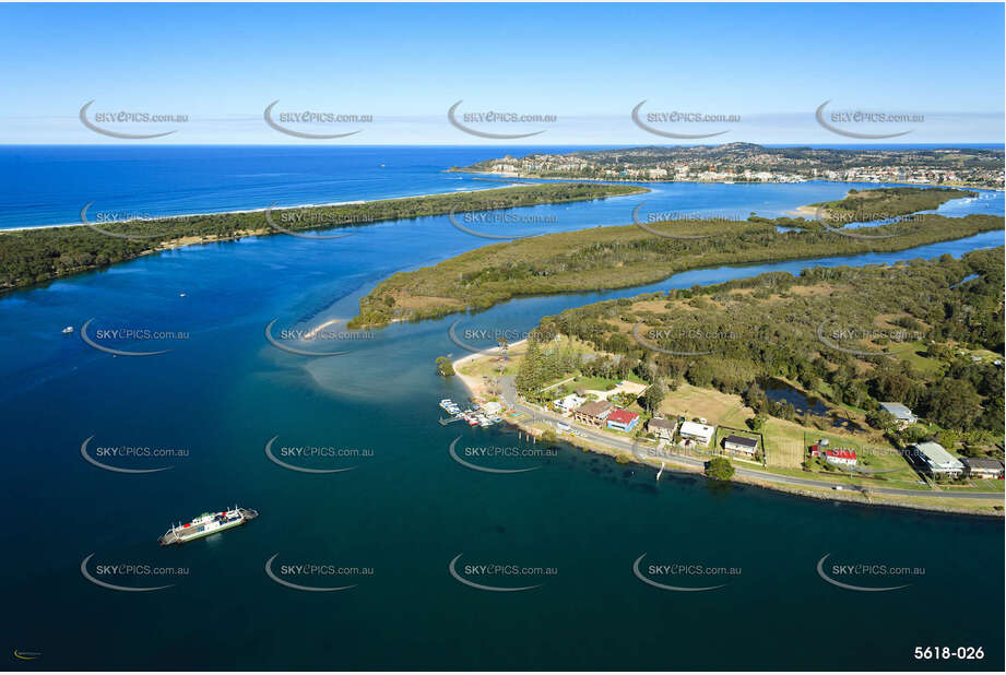 Aerial Photo Hibbard Area Port Macquarie NSW Aerial Photography
