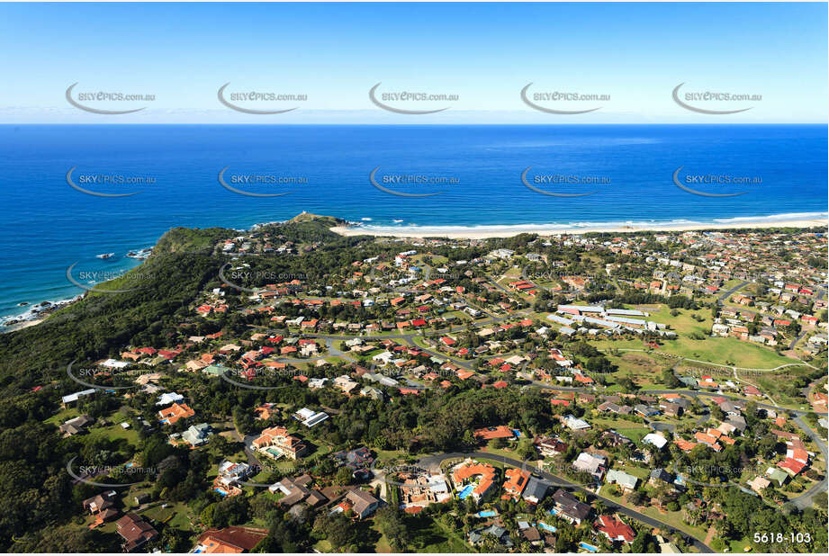 Aerial Photo Hibbard Area Port Macquarie NSW Aerial Photography