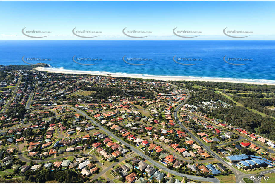 Aerial Photo Hibbard Area Port Macquarie NSW Aerial Photography