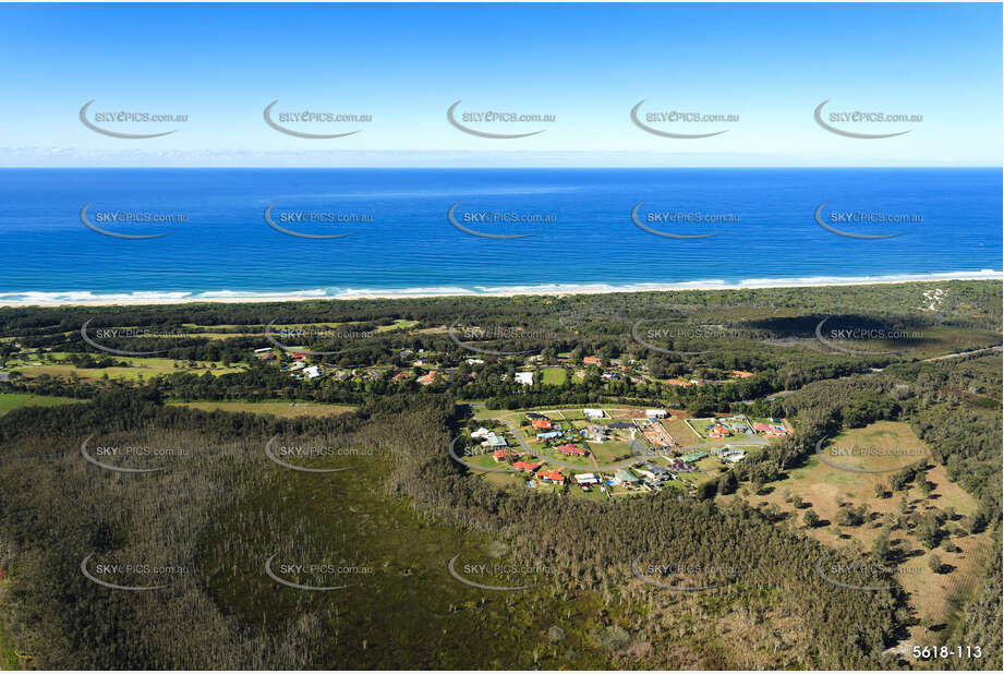 Aerial Photo Hibbard Area Port Macquarie NSW Aerial Photography
