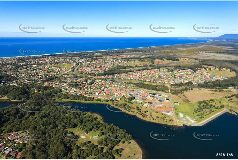 Aerial Photo Hibbard Area Port Macquarie NSW Aerial Photography