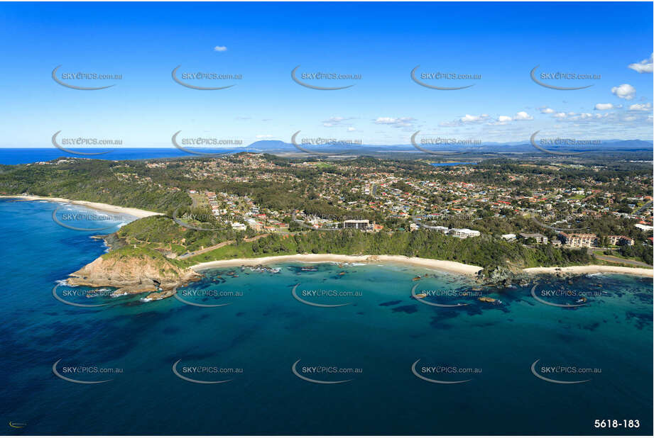 Aerial Photo Hibbard Area Port Macquarie NSW Aerial Photography