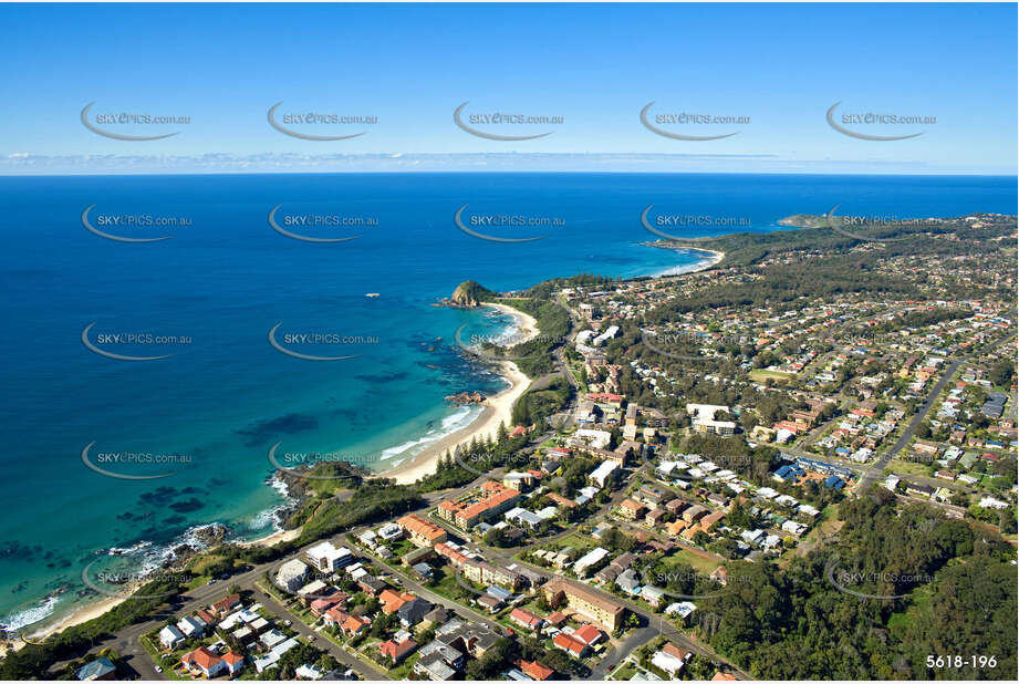 Aerial Photo Hibbard Area Port Macquarie NSW Aerial Photography
