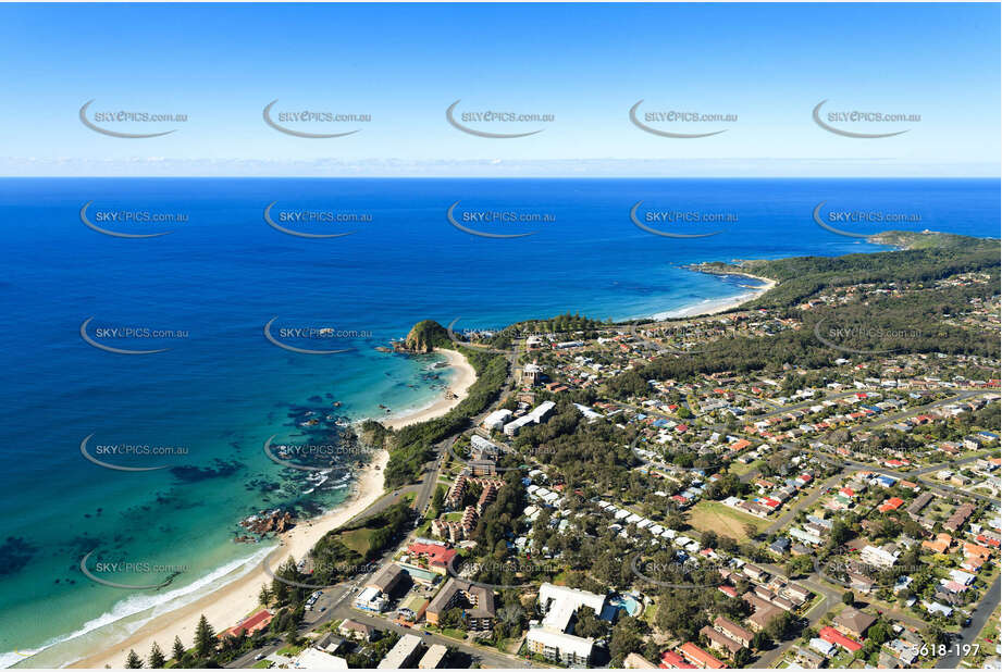 Aerial Photo Hibbard Area Port Macquarie NSW Aerial Photography