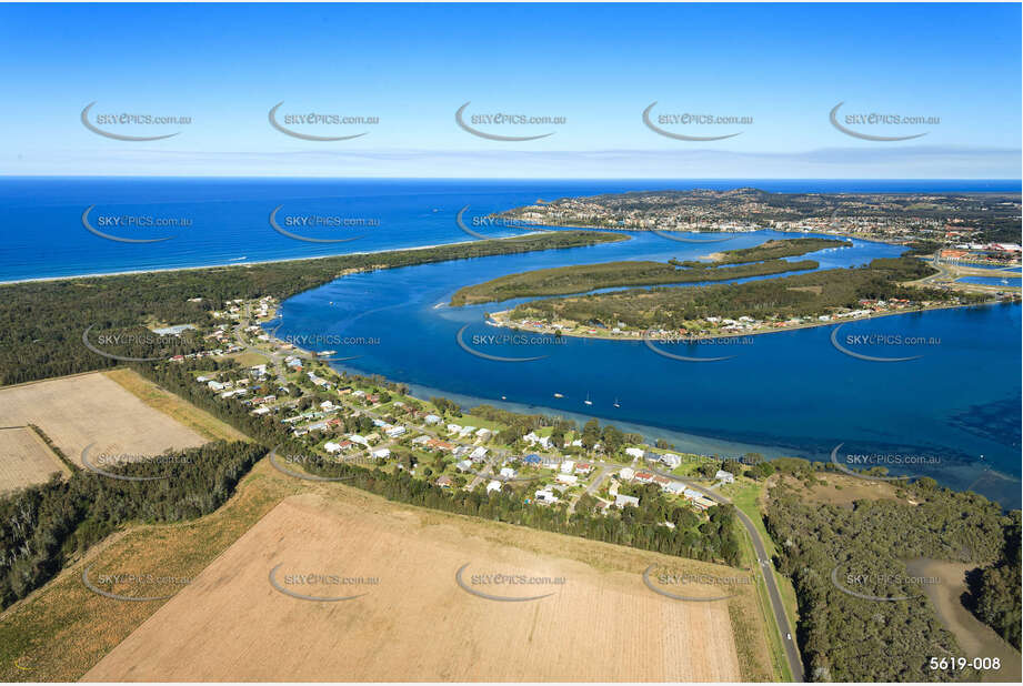 Aerial Photo North Shore Port Macquarie NSW Aerial Photography