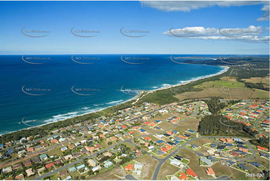 Aerial Photo Lake Cathie NSW Aerial Photography