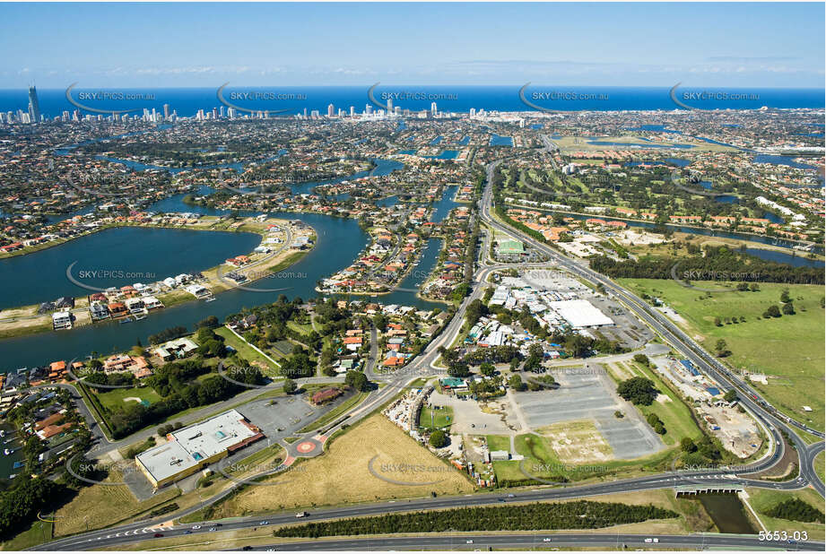 Aerial Photo Carrara QLD Aerial Photography