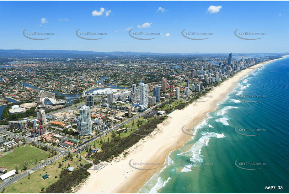 Aerial Photo Broadbeach QLD Aerial Photography
