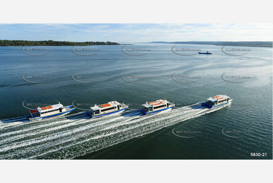 Inter Island Ferries Russell Island QLD Aerial Photography