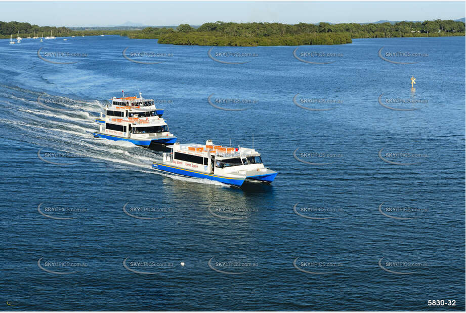 Inter Island Ferries Russell Island QLD Aerial Photography